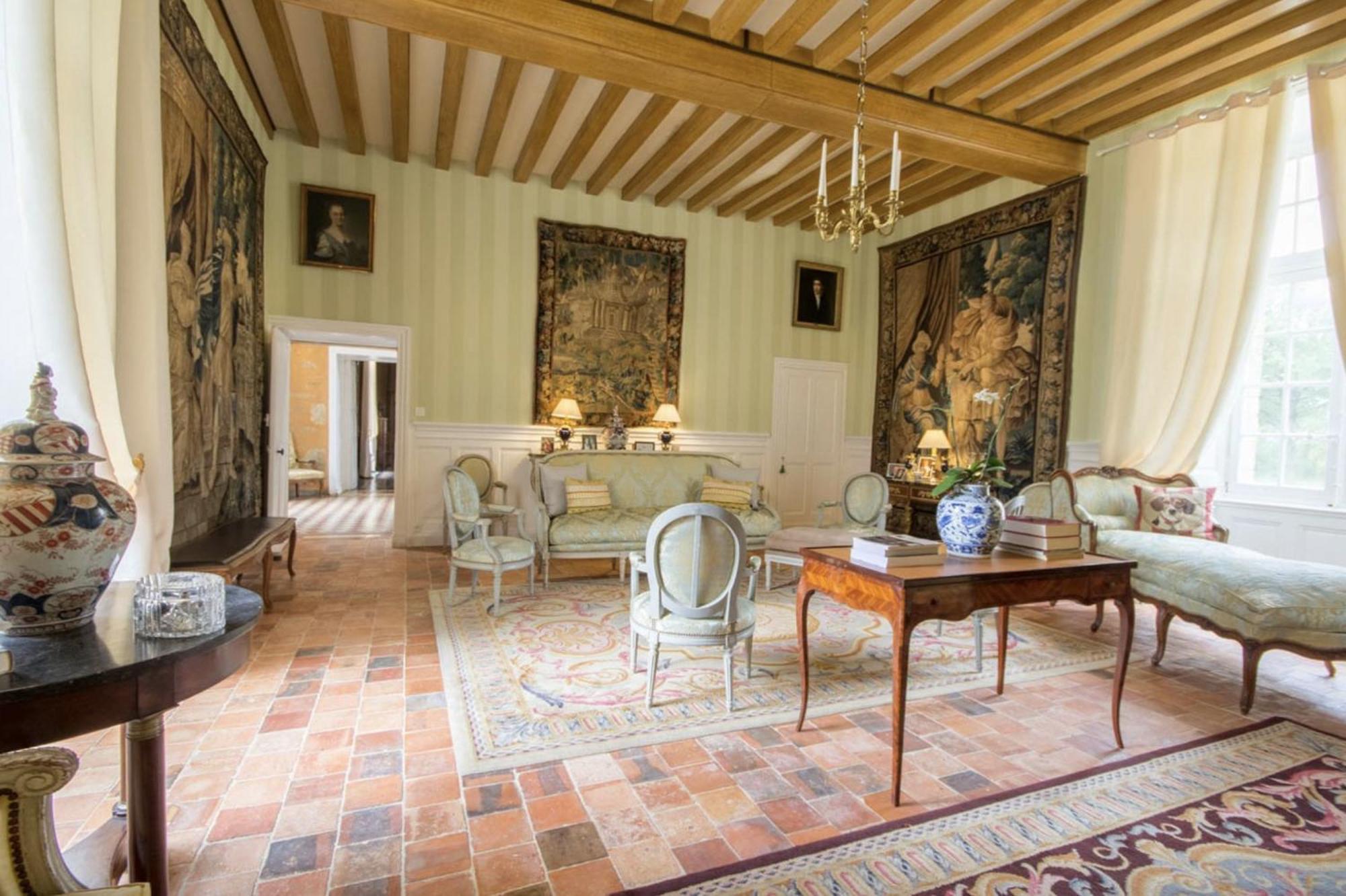 Chateau De Cadouzan Saint-Dolay Екстериор снимка